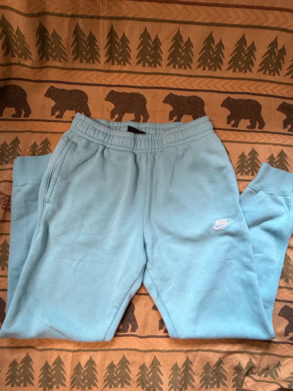 Nike Light Aqua Blue Women's Track Joggers